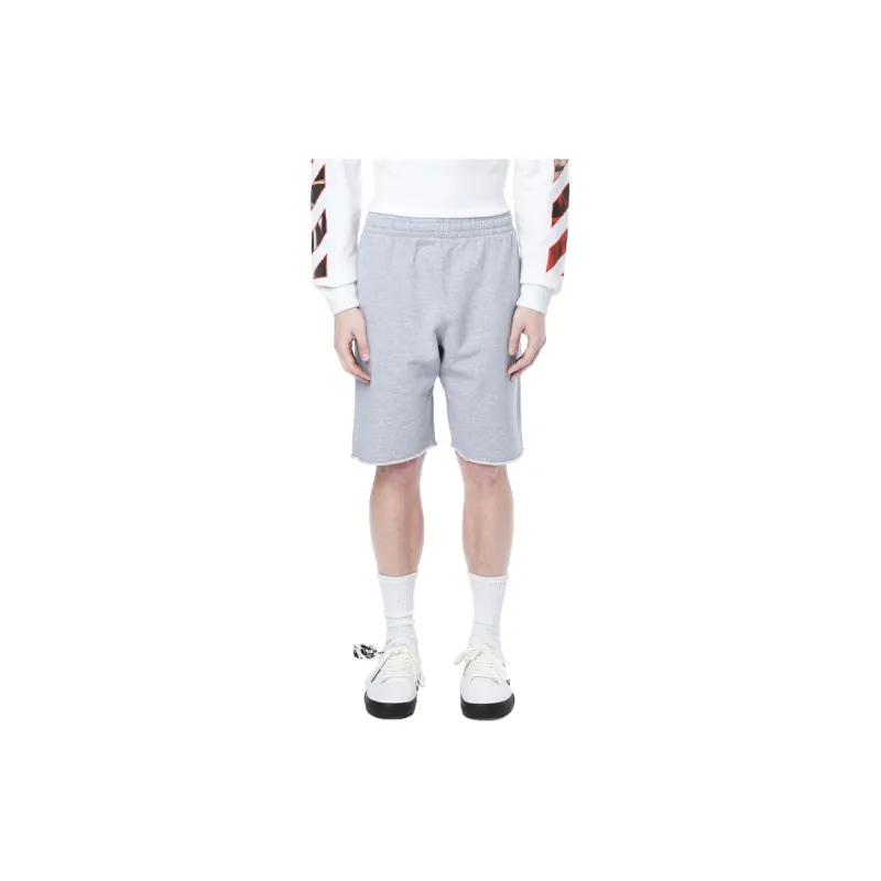 OFF WHITE SS21 Casual Shorts Men Gray-1