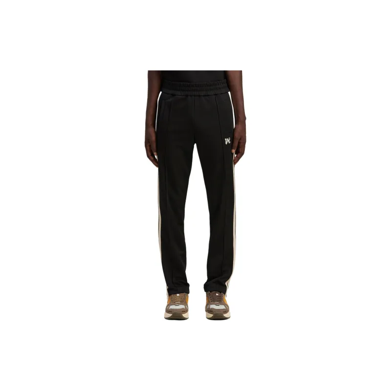 PALM ANGELS Monogram embroidered Track Pants-2