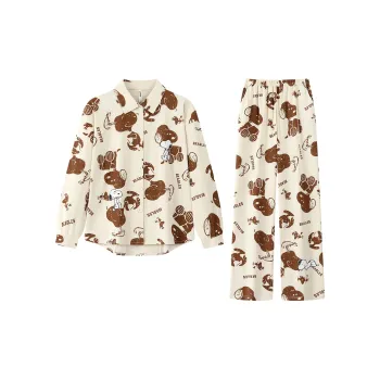 Gongdie x SNOOPY/ Pajama Set Unisex