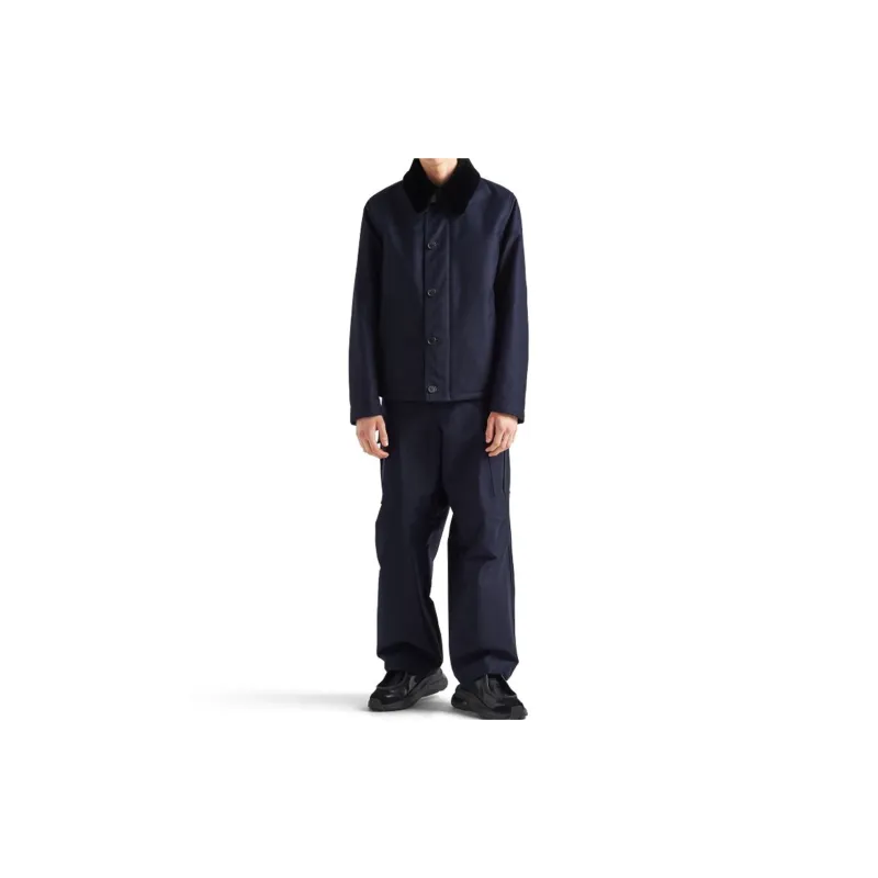 PRADA Long Sleeved Blouson Jacket-1