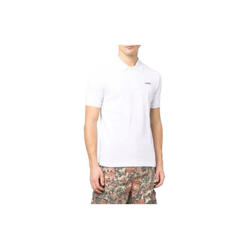 DIESEL T Smith Div Cotton Polo Shirt-2