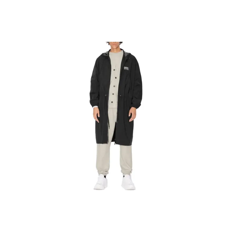 KENZO Trench Coats Men Black-2