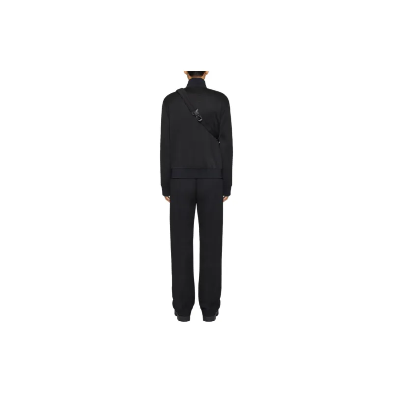 GIVENCHY Tracksuit Jacket With Rhinestones Jackets Coats Men's Black-3