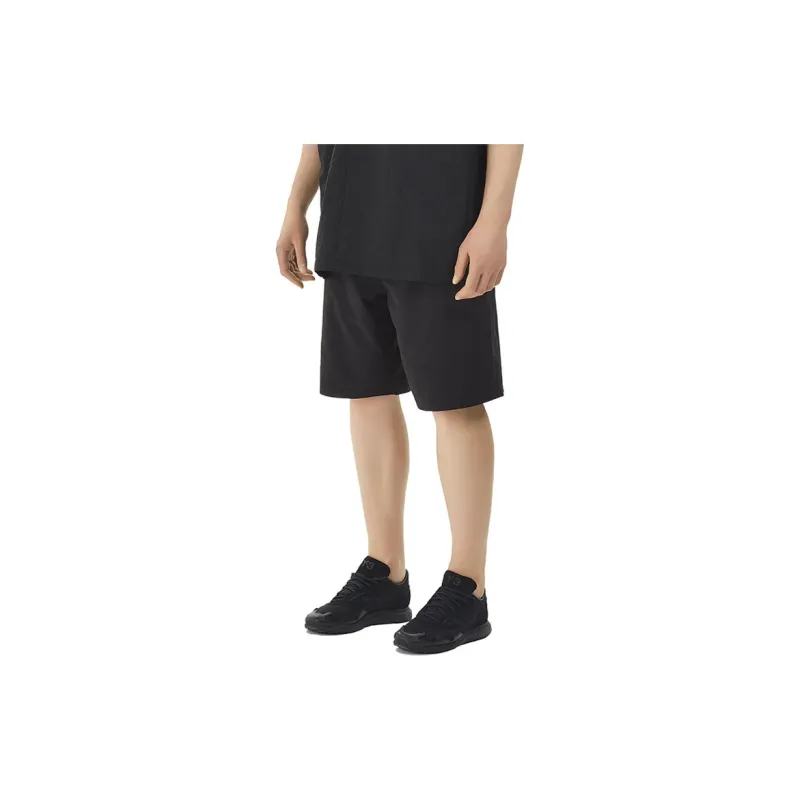 Y 3 Casual Shorts Men Black-4
