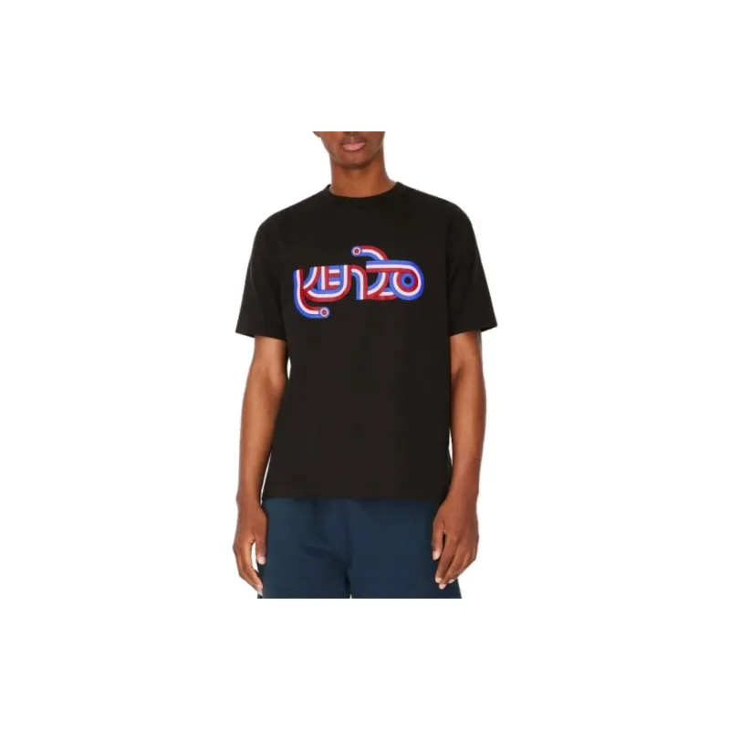 KENZO Target Logo Crewneck T Shirt-3