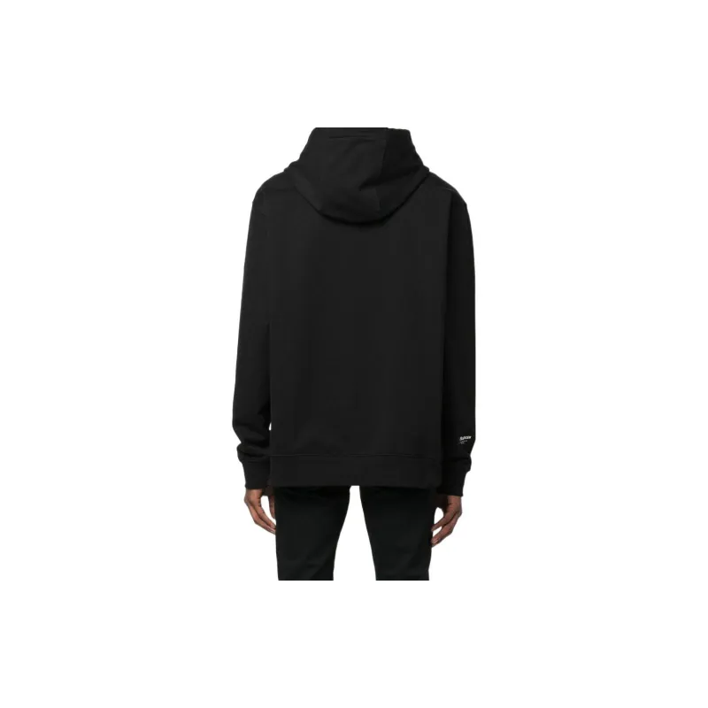 Alexander McQueen Logo Printed Drawstring Hoodie-3