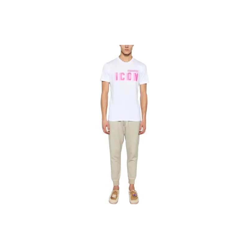 Dsquared2 Logo Printed Crewneck T Shirt-1
