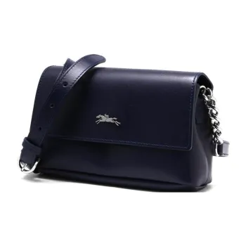 LONGCHAMP Honoré Leather Crossbody Bag Shoulder Bag Regular Women's Marine Blue