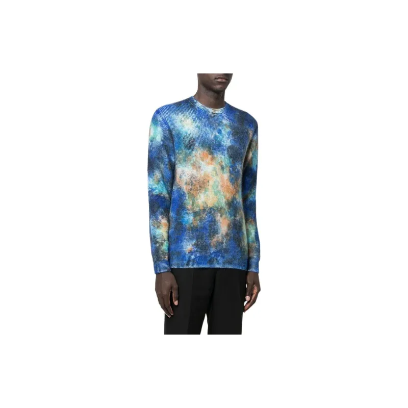 ROBERTO COLLINA Tie dye Effect Jumper-2