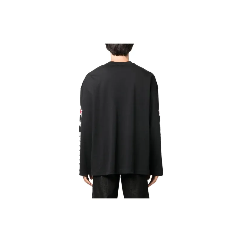 VERSACE JEANS Couture Logo print Long sleeve Top-3