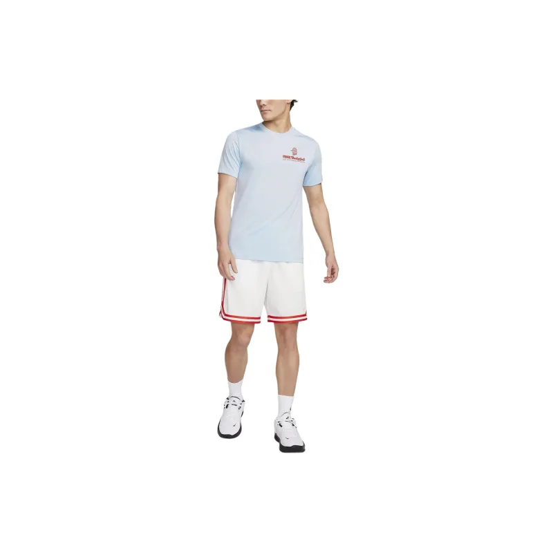 Nike Dri FIT T Shirt Men's Light Blue-2