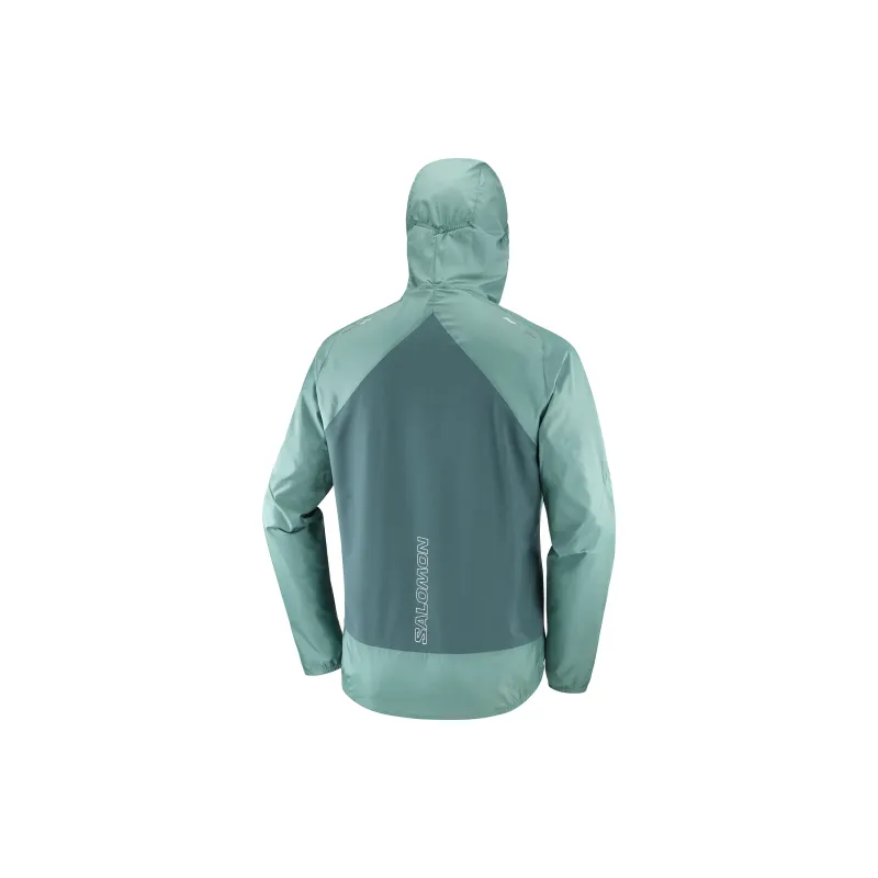 SALOMON BONATTI CROSS WIND Jackets Coats Men's Cyan-1