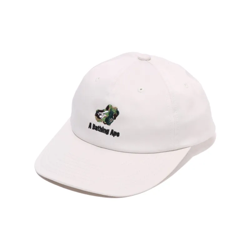A BATHING APE Logo embroidered Cotton Cap-3
