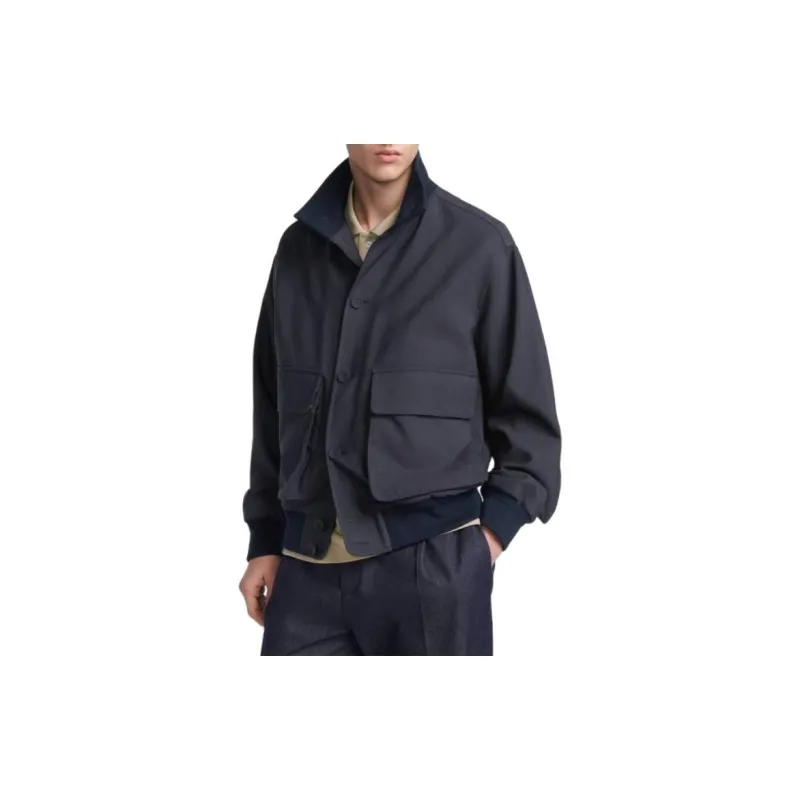 DIOR Buttoned High Neck Jacket-2