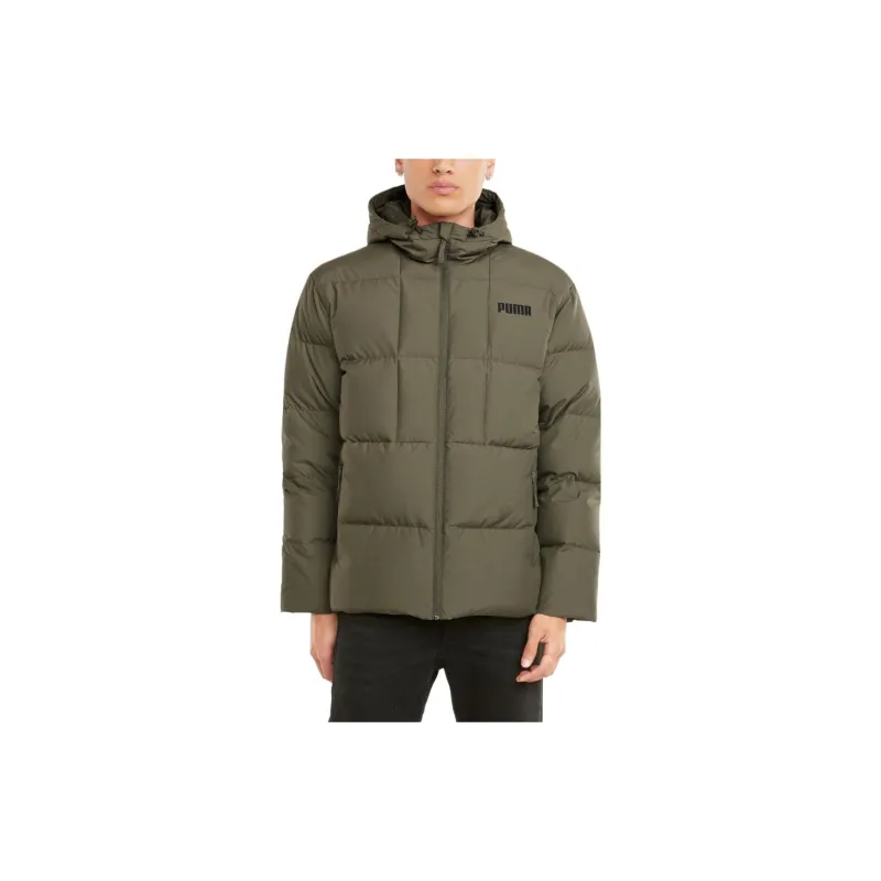 PUMA Down Jackets Men Green-3