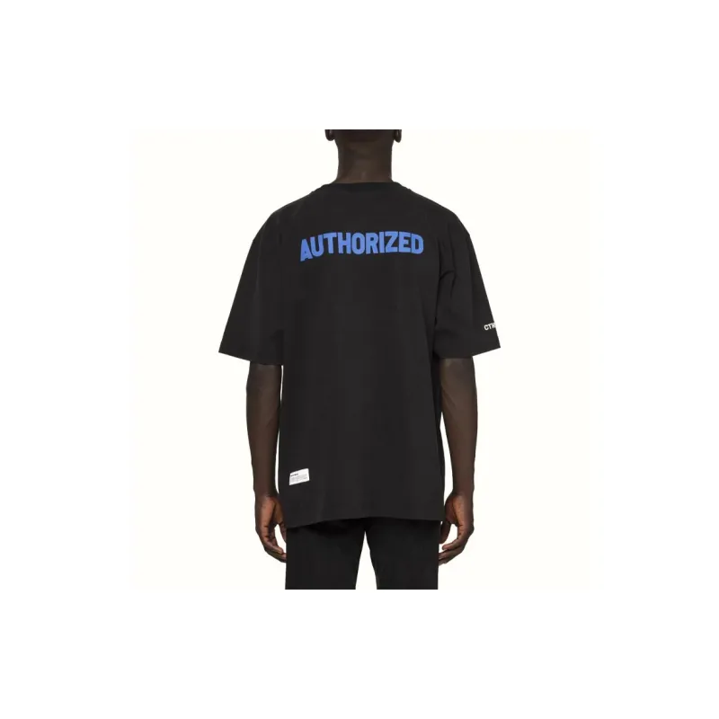 HERON PRESTON Logo Print Af Oversized T Shirt-5