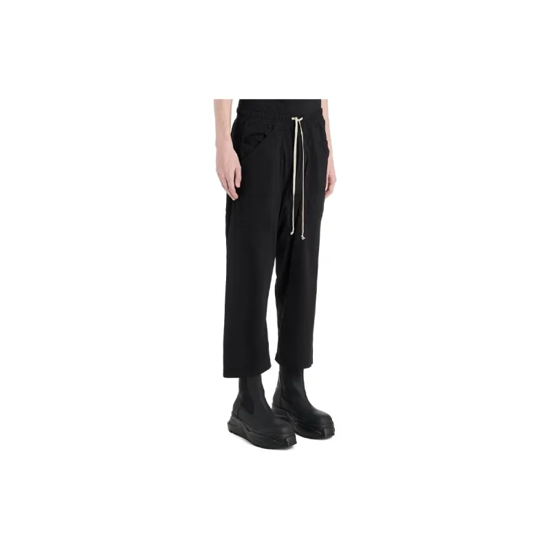 Rick Owens DRKSHDW Casual Pants Men Black-4