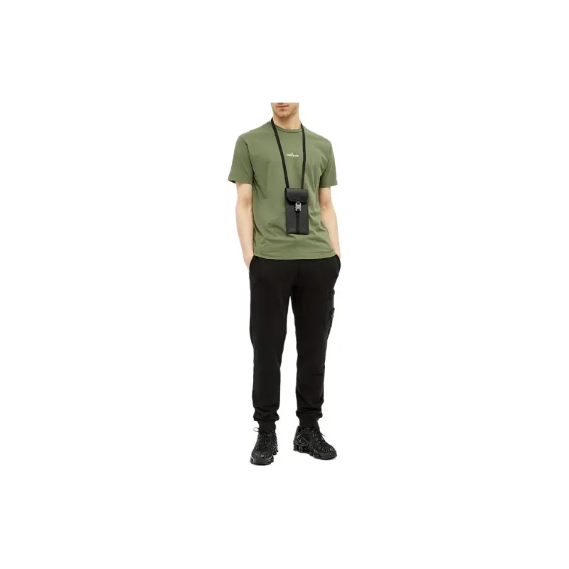 STONE ISLAND T Shirt Men's Olive Green-1