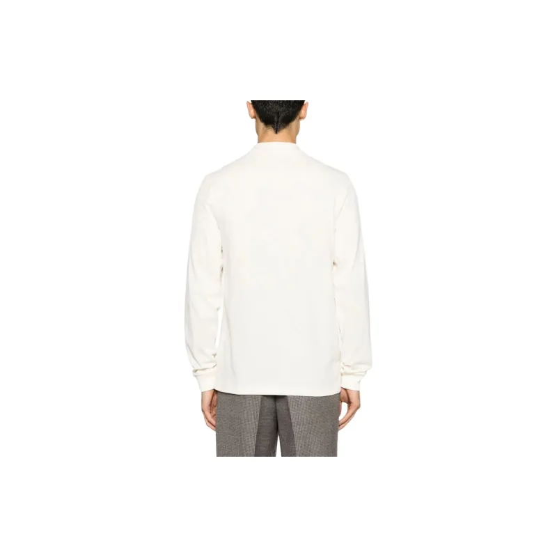 FRED PERRY Logo embroidered Cotton Polo Shirt-2