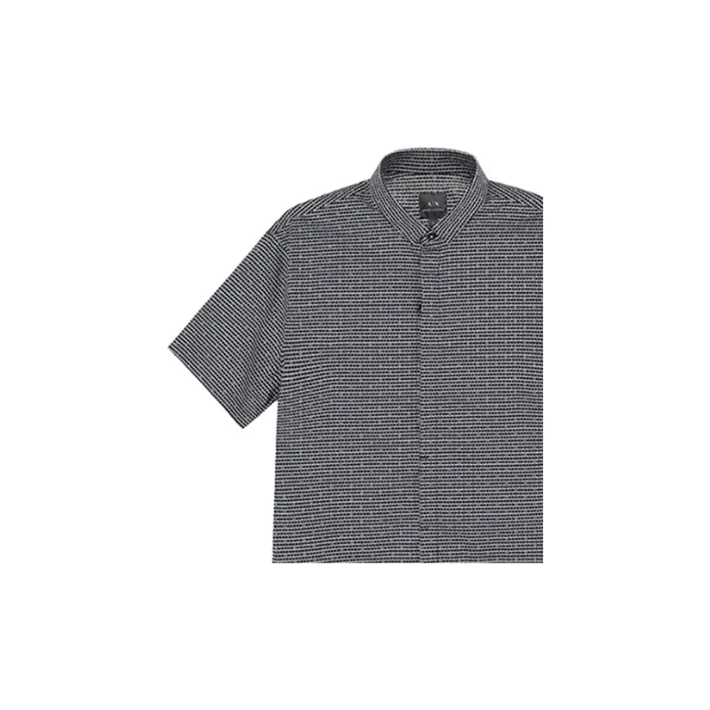 ARMANI EXCHANGE SS23 Shirt Men's Black-3