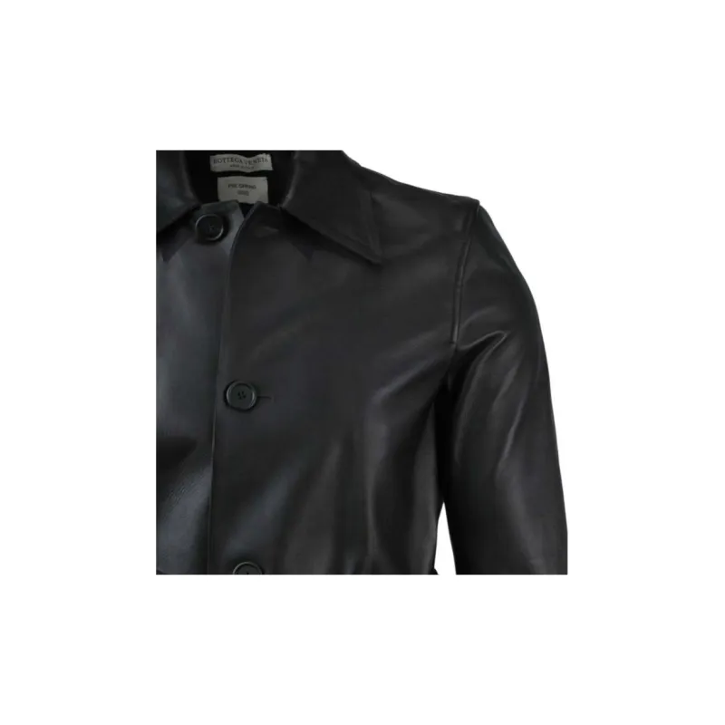 Bottega Veneta SS24 Trench Coat Men's Black-2