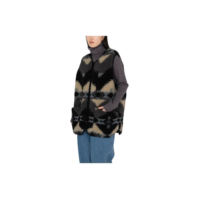 The North Face Purple Label X Nanamica Vests Unisex Gray-3