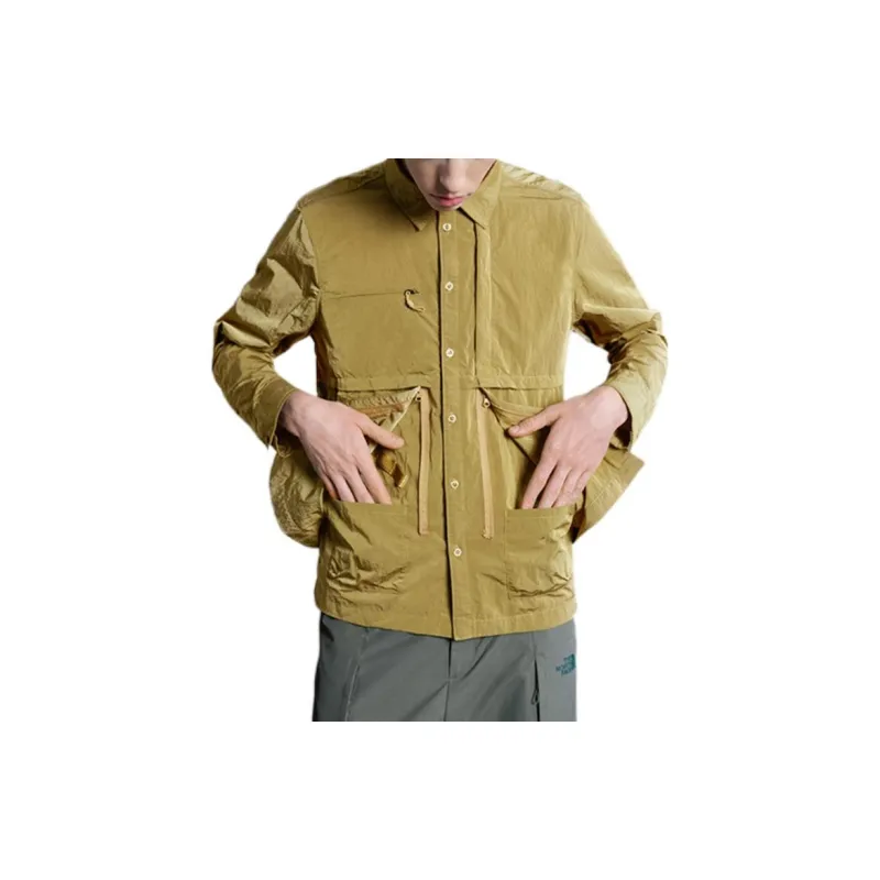 THE NORTH FACE Shirts Men Brown-2
