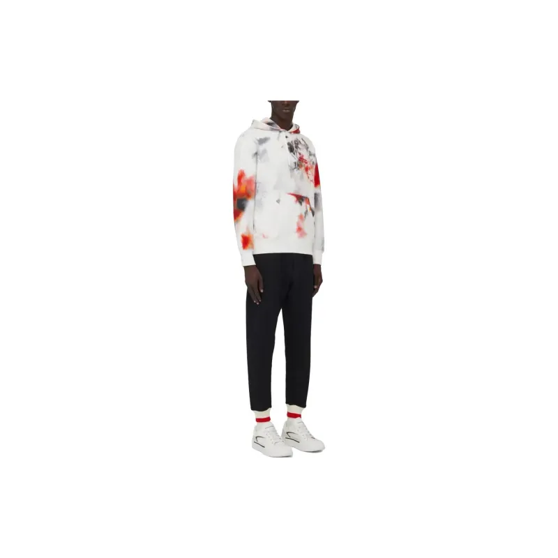 Alexander McQueen All Over Obscured Flower Sweatshirt-3