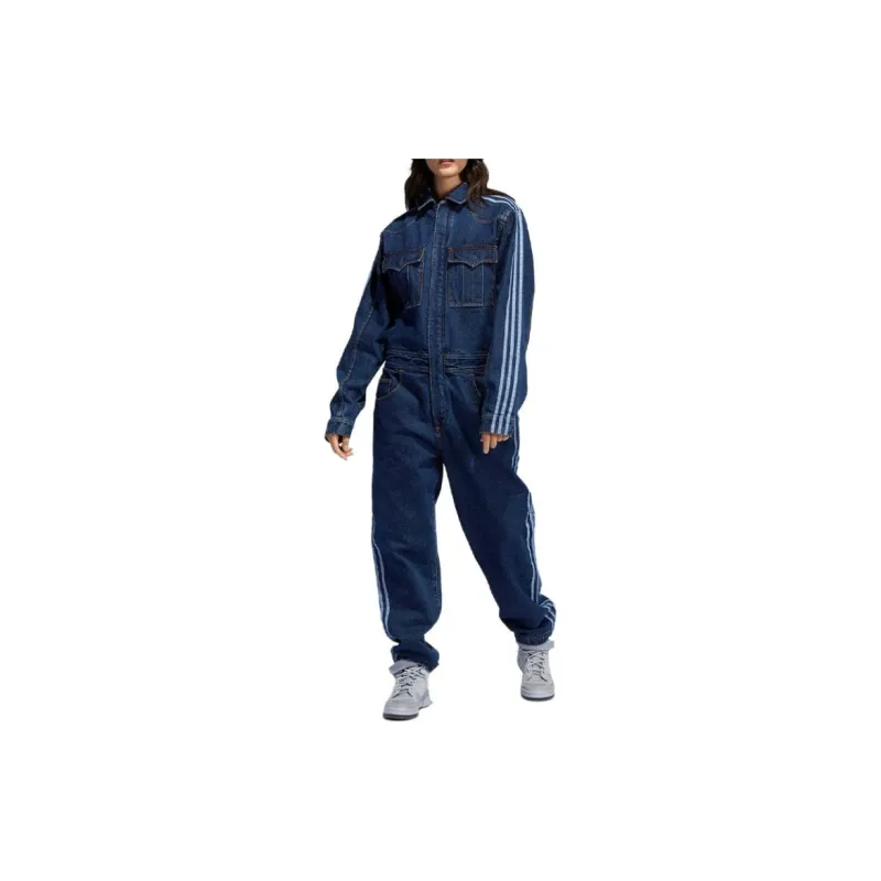 Adidas Ivy Park Denim Snap Boiler Suit All Gender-7