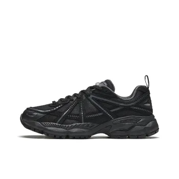 Anta Anta Champion All Weather Series Non slip Breathable And Wear resistant Low Top Chunky Sneakers Men's Black Gray