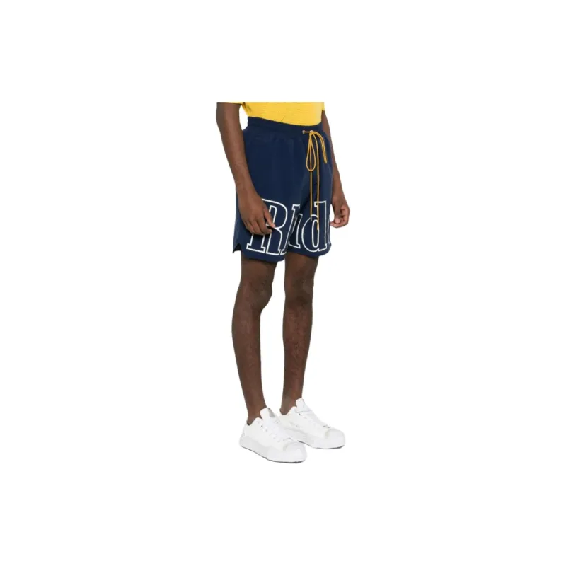 RHUDE Logo Track Short-2