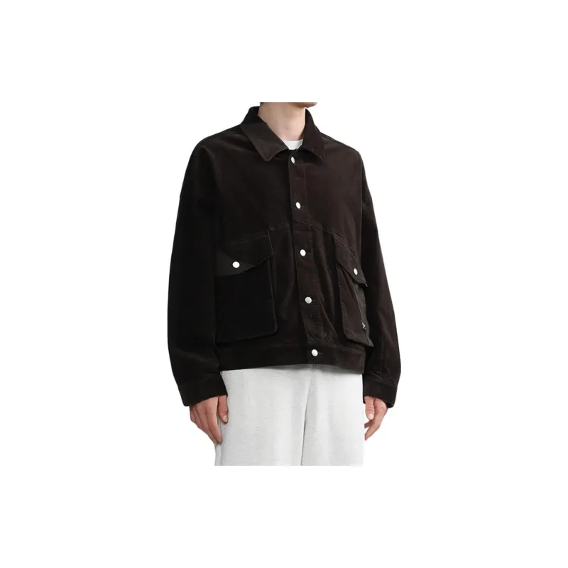 FIVE CM Buttoned Cotton blend Jacket-3