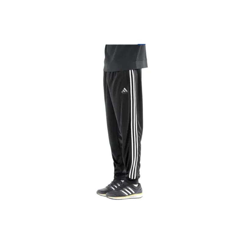 Adidas Knitted Sports Pants Unisex Black-3