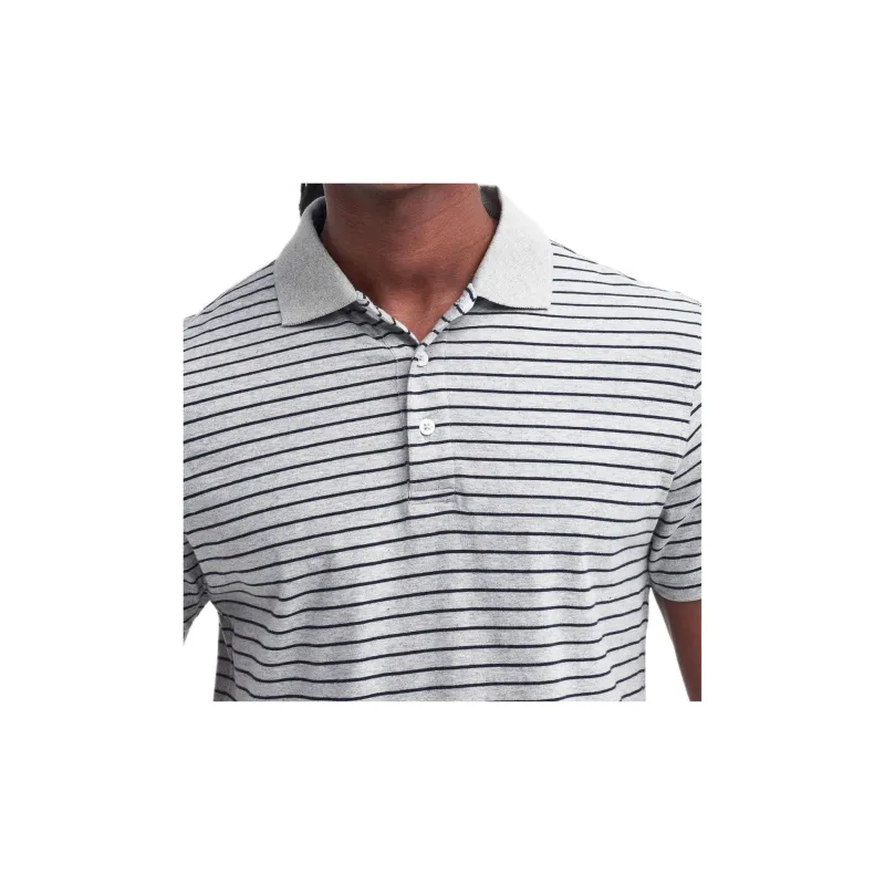 BARBOUR SS24 Polo Shirt Men's Gray-3