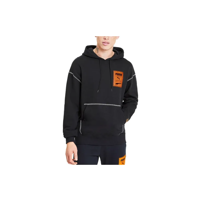 PUMA ESS Sweatshirts Men Black-4