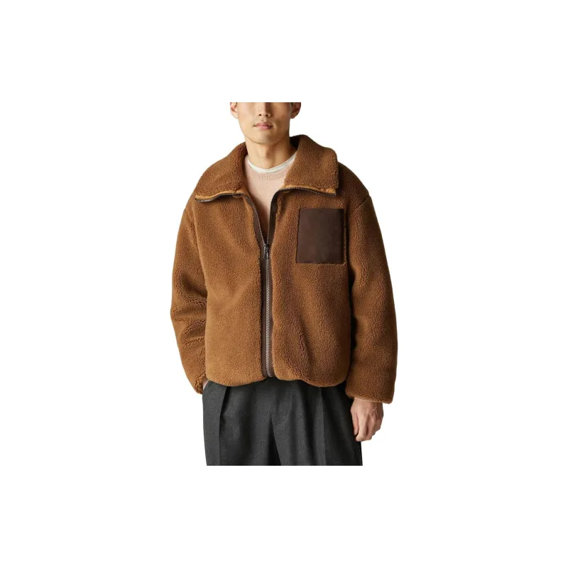 Loro Piana Jackets & Coats Men's Yellow Brown-5
