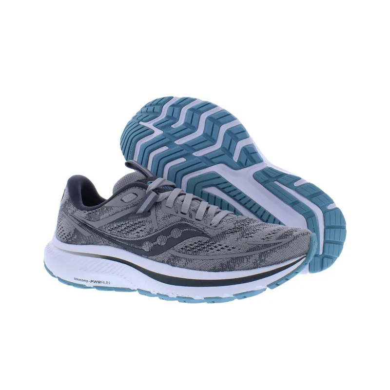 Saucony Omni 21 Wear Resistant Low Top Running Shoes Women's Gray-3