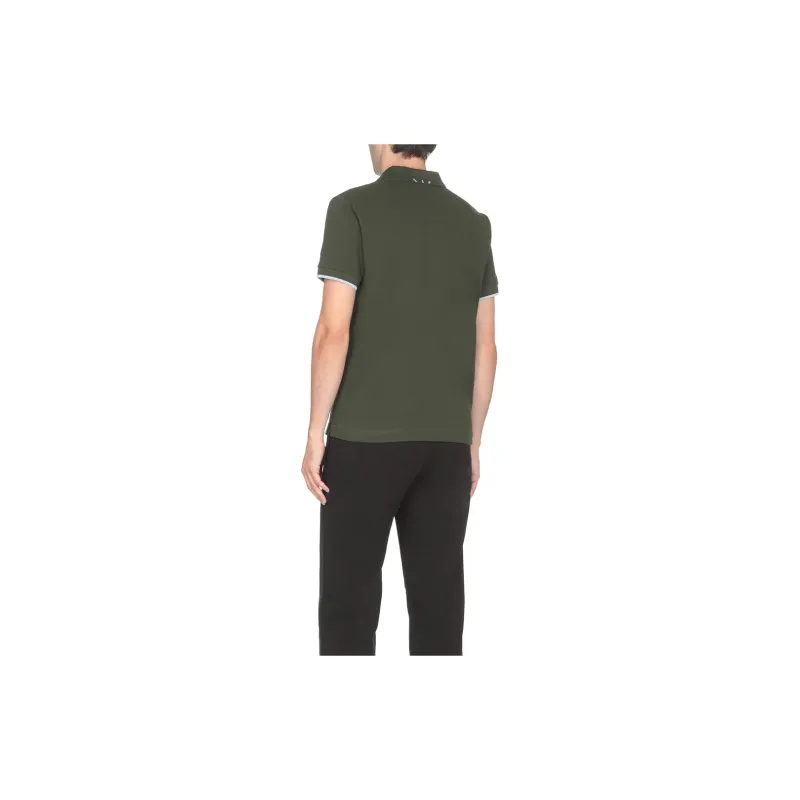 McQ Alexander McQueen Polo Shirts Men Army Green-1