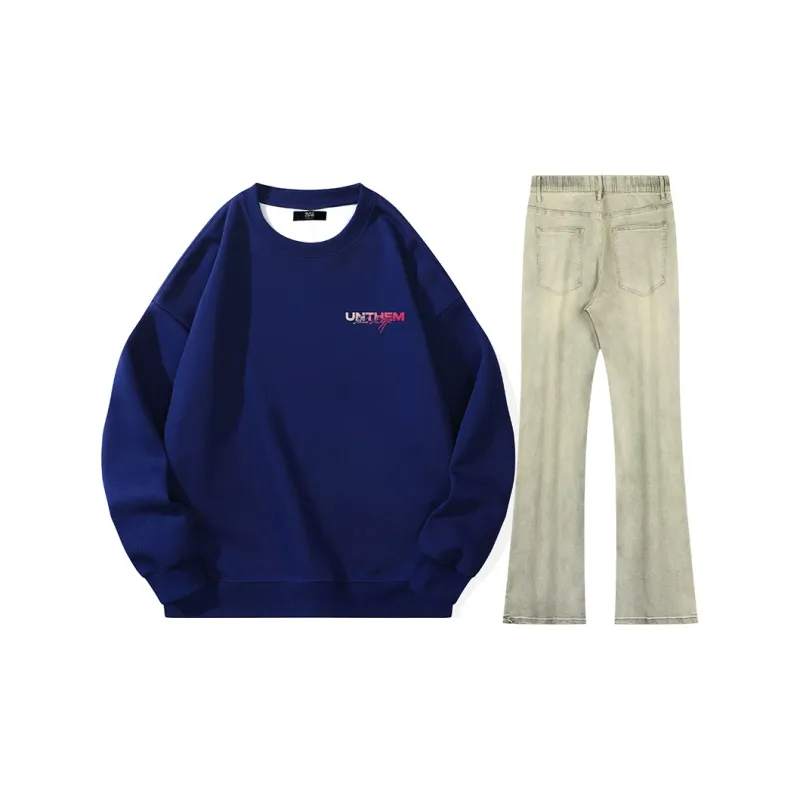 UNthemed Sweatshirt Sets Unisex-15