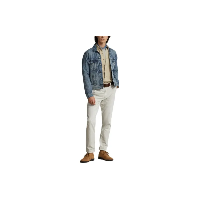 Polo Ralph Lauren SS24 Shirt Men's Khaki-4