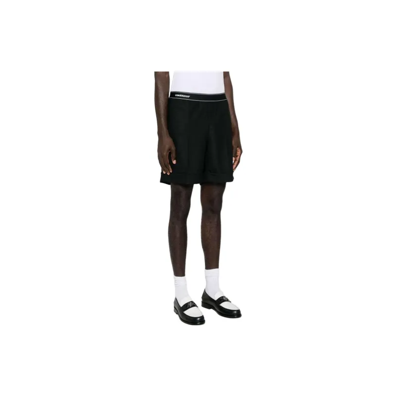 CASABLANCA Twill weave Tailored Shorts-3