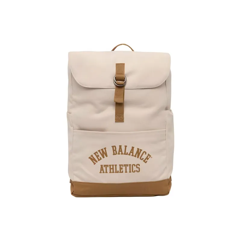 New Balance Cotton Backpack Regular Unisex Beige-0