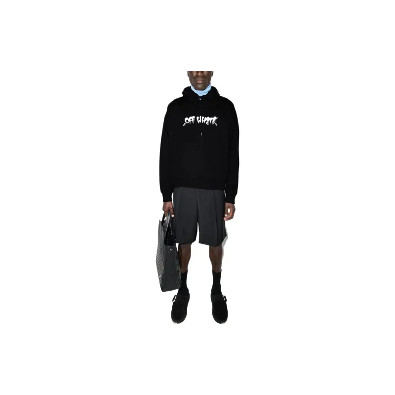 OFF WHITE Neen Ow Logo Skate Hoodie-1