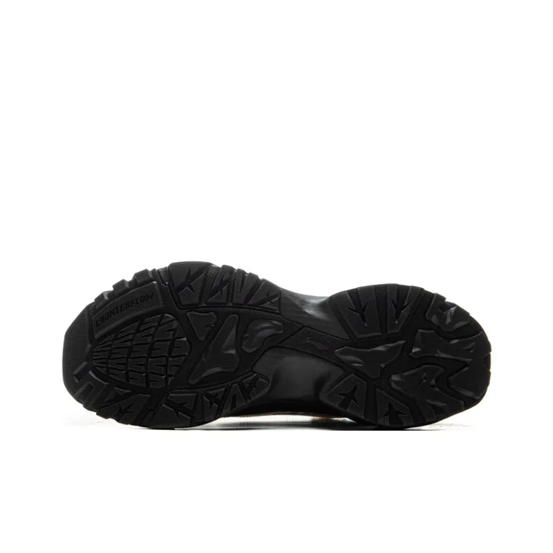 LiNing CF Su Chi 3 Anti-Slip Wear-Resistant Low-Top Trekking Shoes Men's Black Gray-6