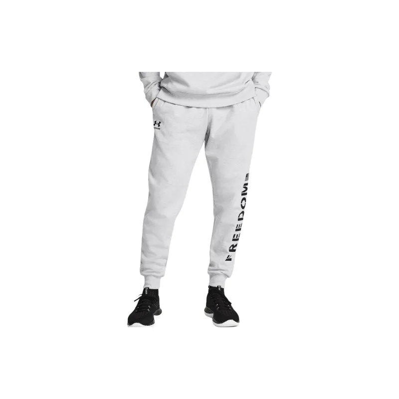 Under Armour FreedomRival Fleece Knitted Sports Pants Men's Modern Gray-2