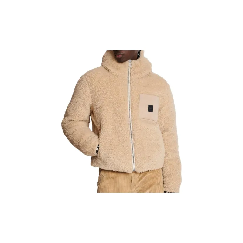 BALMAIN Monogrammed Reversible Puffer Jacket-5