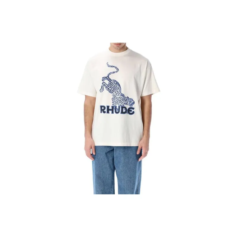 RHUDE Leopard T Shirt-2