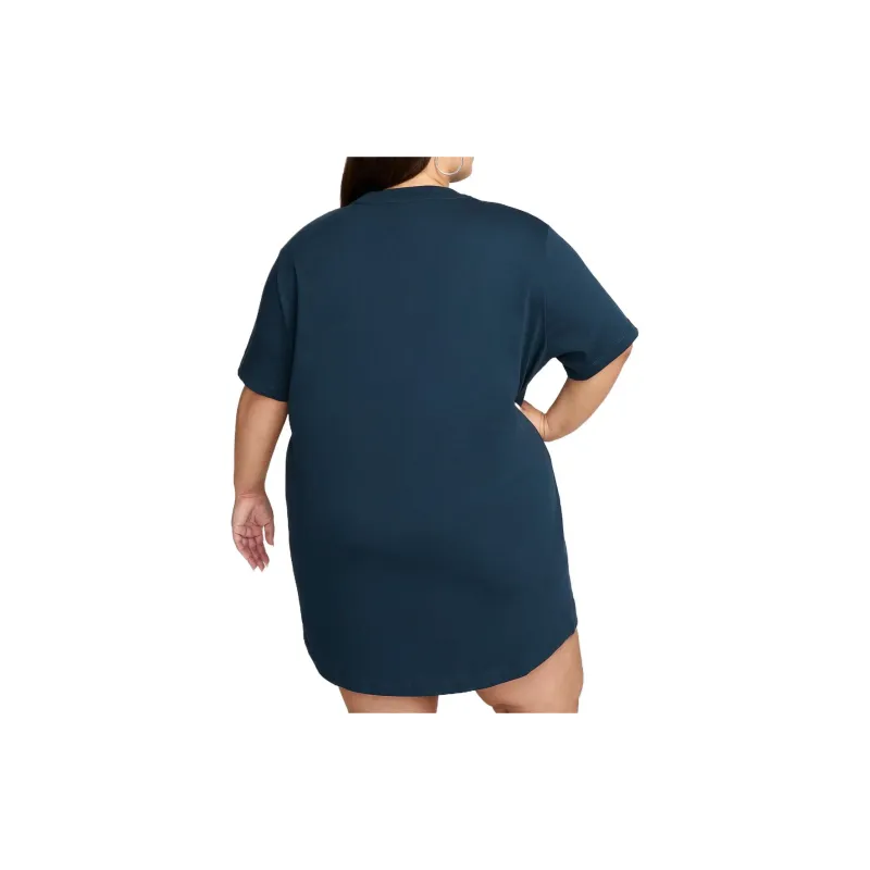 Nike Sportswear Essential Women's Short Sleeve T Shirt Dress Plus Size-1