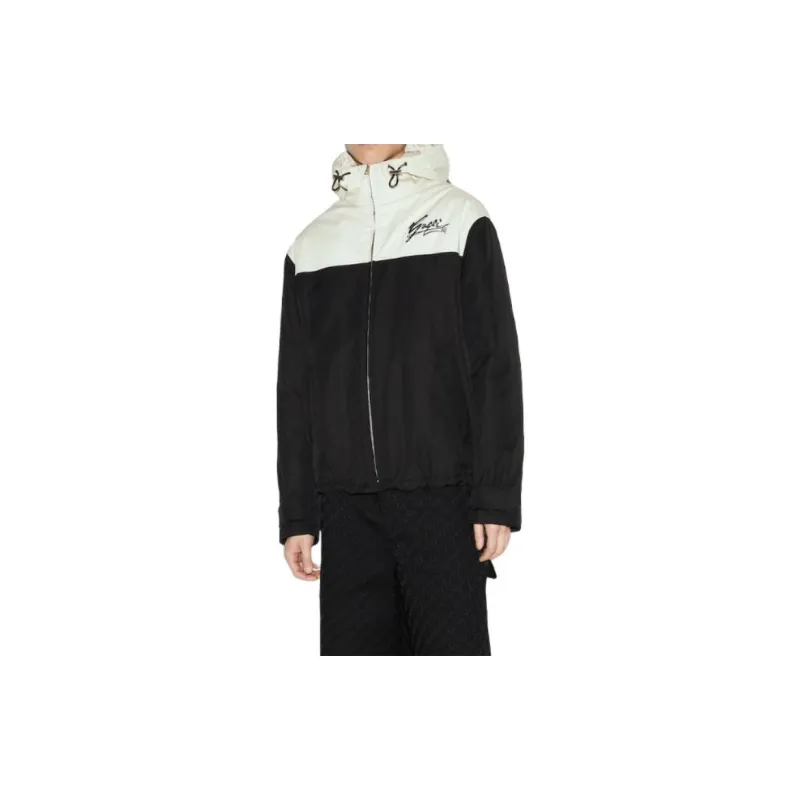 GUCCI Canvas Hooded Jacket-3