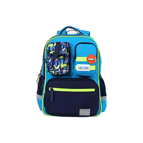 Dr.Kong Student Backpacks Blue With Dark Blue Accents